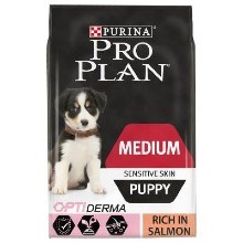 Pro Plan Puppy Medium Sensitive Skin OptiDerma - Salmon (1)